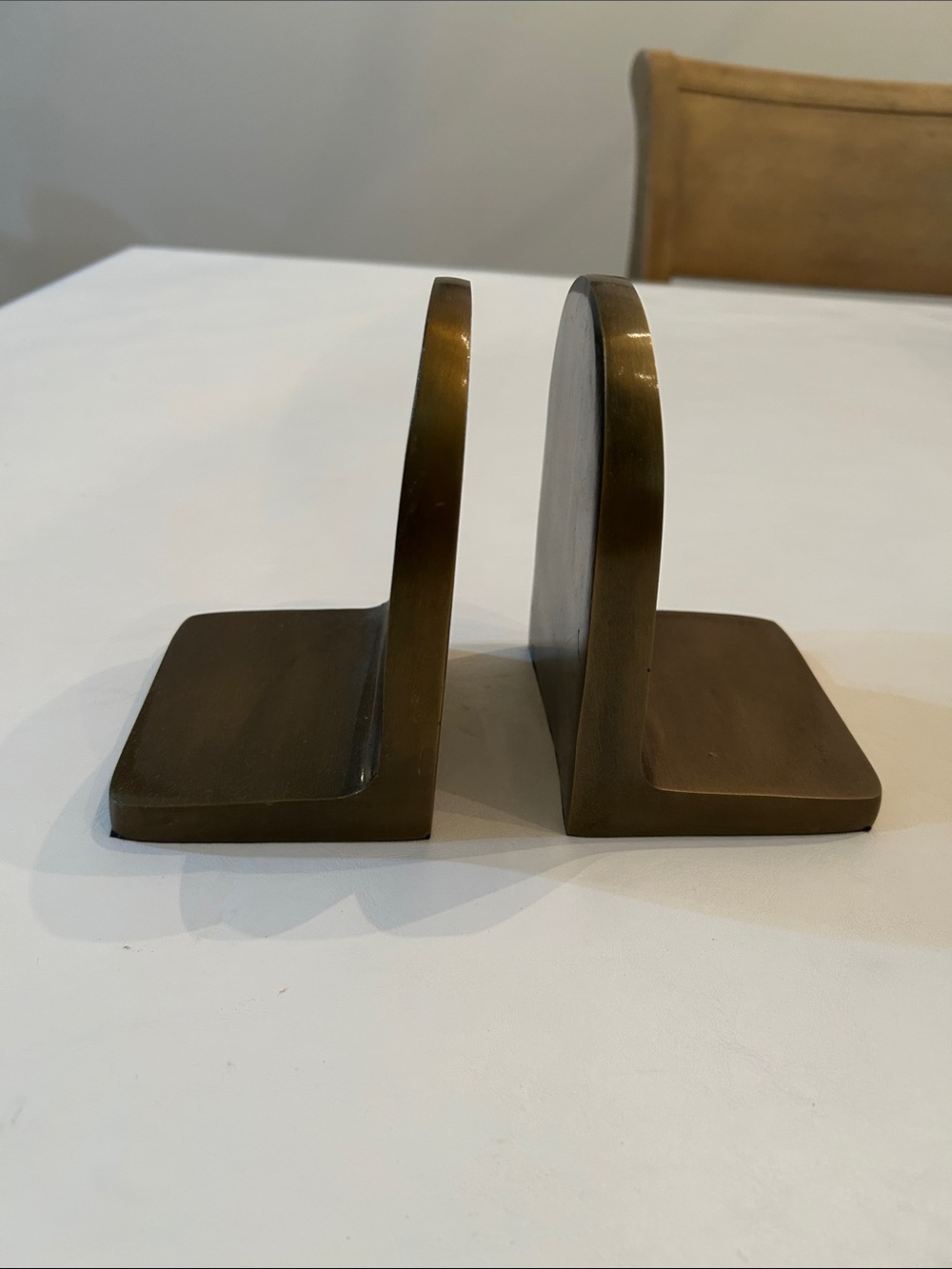 Threshold Brass Bookend Pair